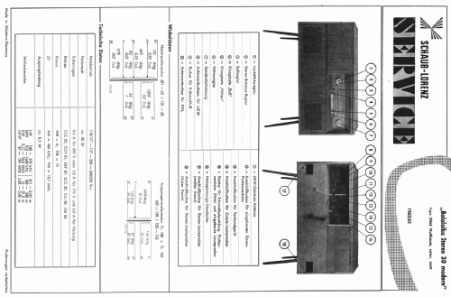 Balalaika Stereo 30 modern 22460; Schaub und Schaub- (ID = 38790) Radio