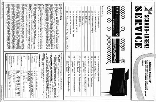 Balalaika Stereo 50 203018/20; Schaub und Schaub- (ID = 40532) Radio