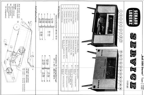 Bali 800 Stereo 17350; Schaub und Schaub- (ID = 470056) Radio