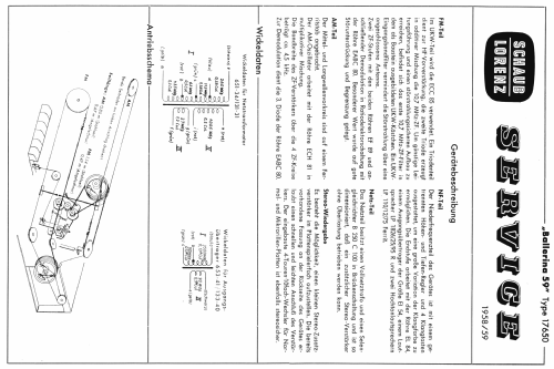 Ballerina 59 17650; Schaub und Schaub- (ID = 37986) Radio