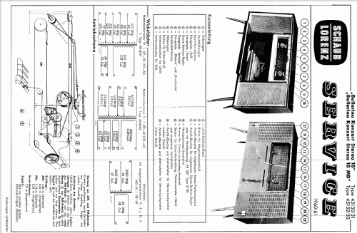 Ballerina Konzert Stereo 10MD 45152; Schaub und Schaub- (ID = 1399978) Radio