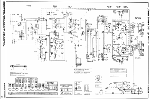 Duett Stereo 30; Schaub und Schaub- (ID = 1203908) Radio