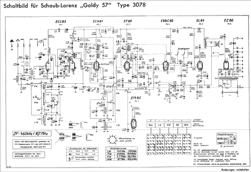Goldy 57 3078; Schaub und Schaub- (ID = 35591) Radio