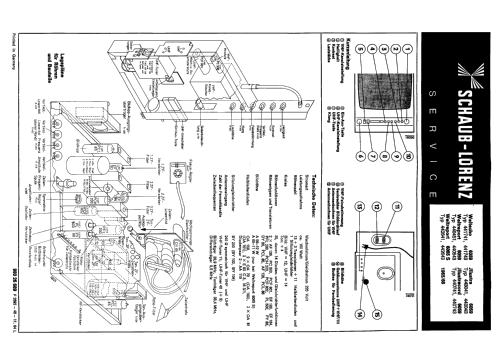 Illustra 6059 443041/443043 Ch= 6011; Schaub und Schaub- (ID = 2614354) Fernseh-E