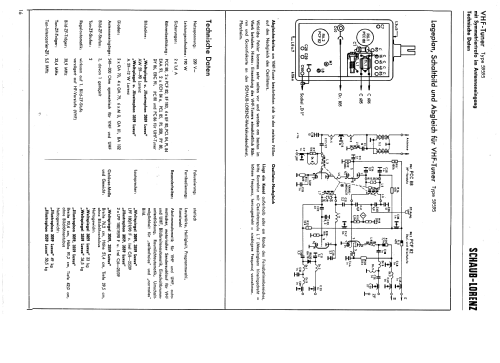 Illustraphon 3059 Luxus 70448/70449/70450/70451; Schaub und Schaub- (ID = 808319) Televisión