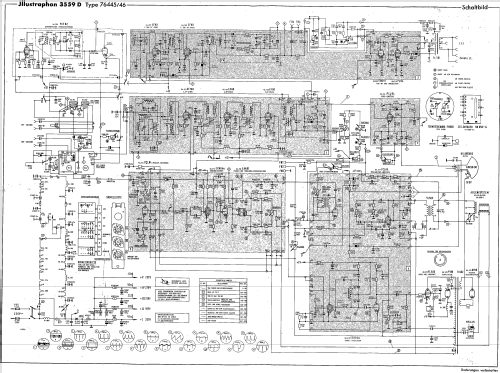 Illustraphon 3559D 76445/76446/76452/76453; Schaub und Schaub- (ID = 2613684) Television