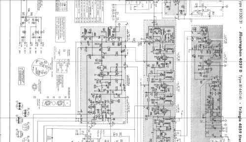 Illustraphon 4059D 81440/81441; Schaub und Schaub- (ID = 918806) Fernseh-E