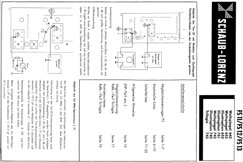 Illustraphon 653 8193; Schaub und Schaub- (ID = 601669) Television