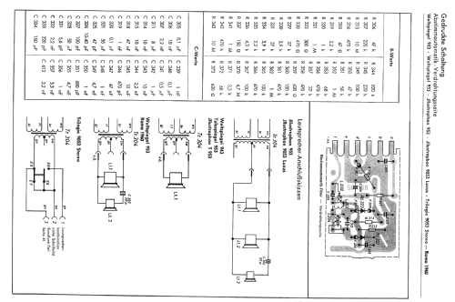 Illustraphon 953 54440/54441/54442/54443/54444/54446; Schaub und Schaub- (ID = 909590) Fernseh-E