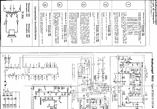 Illustraphon T1053 57440/57441/57442/57443; Schaub und Schaub- (ID = 2022101) Television