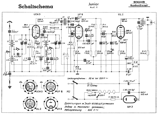 Junior Super, Ausführung II ; Schaub und Schaub- (ID = 2630216) Radio