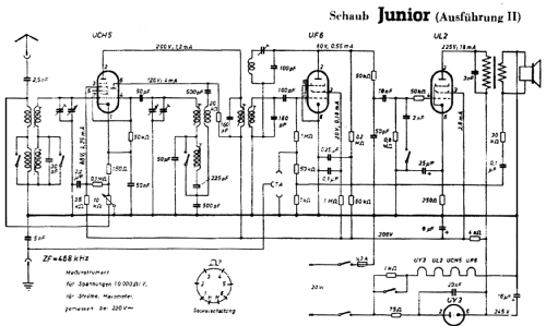 Junior Super, Ausführung II ; Schaub und Schaub- (ID = 348822) Radio