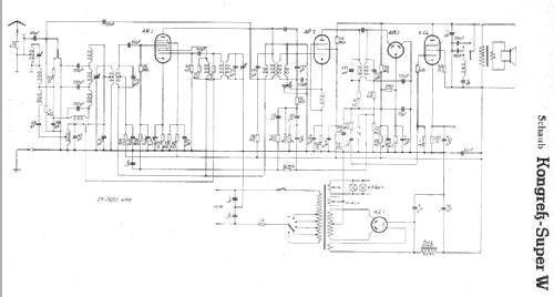Kongress-Super W; Schaub und Schaub- (ID = 5788) Radio