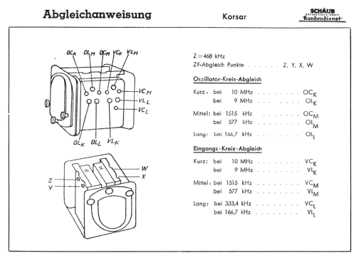 Korsar ; Schaub und Schaub- (ID = 209482) Radio