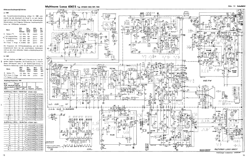 Multinorm Luxus 6065S 473241/473243/473341/473343; Schaub und Schaub- (ID = 2614914) Fernseh-E