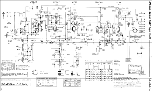 Phono-Super T60 03651; Schaub und Schaub- (ID = 274607) Radio