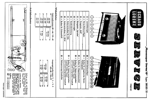 Phonosuper Stereo 10 38050/51; Schaub und Schaub- (ID = 63691) Radio