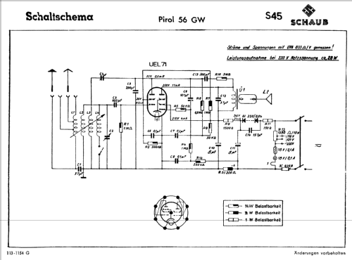 Pirol 56GW; Schaub und Schaub- (ID = 68615) Radio