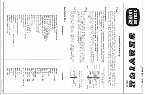 Polo 58 9027; Schaub und Schaub- (ID = 37224) Radio