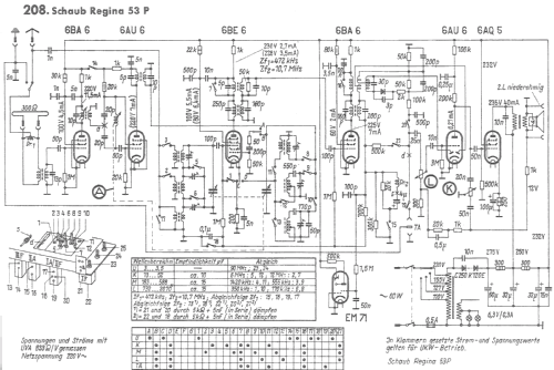 Regina 53P; Schaub und Schaub- (ID = 711888) Radio