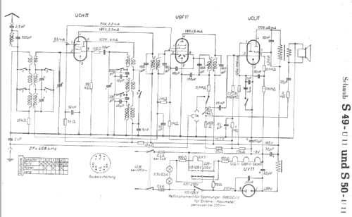 S50U11; Schaub und Schaub- (ID = 5811) Radio