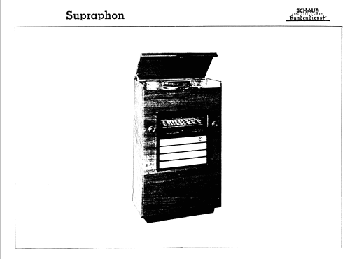 Supraphon ; Schaub und Schaub- (ID = 95487) Radio