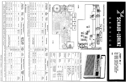 Teddy 80L 140169; Schaub und Schaub- (ID = 90640) Radio