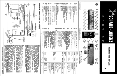 Touring 1000 Distans; Schaub und Schaub- (ID = 132043) Radio