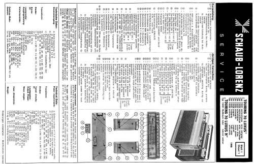 Touring 70 Luxus H 110451; Schaub und Schaub- (ID = 913748) Radio