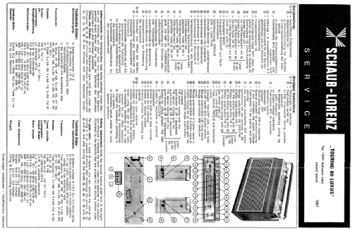 Touring 80 Luxus 110361; Schaub und Schaub- (ID = 85023) Radio