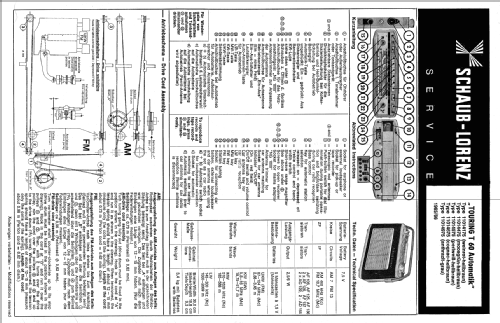 Touring T60 Automatik 11014475 moosgrün-hellbraun; Schaub und Schaub- (ID = 2454948) Radio