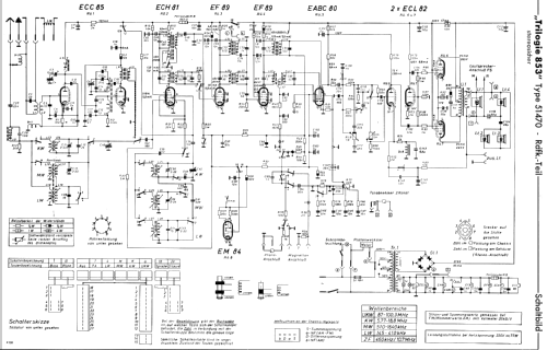 Trilogie 853 51470; Schaub und Schaub- (ID = 173235) TV Radio