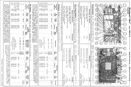 Weekend Automatik T40L Type 10080, 10081, 10082; Schaub und Schaub- (ID = 29034) Radio