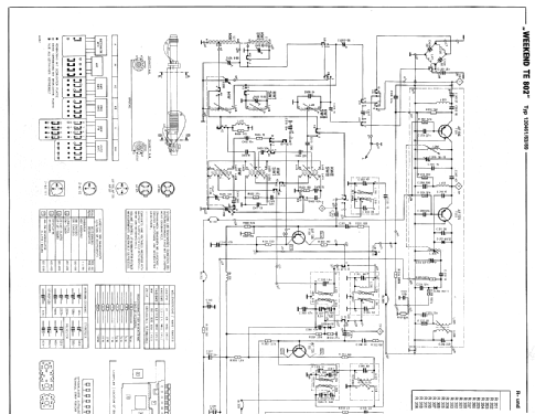 Weekend TE802 120461; Schaub und Schaub- (ID = 81504) Radio