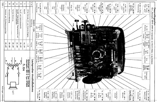 Weltspiegel 2059D Type 57237; Schaub und Schaub- (ID = 790721) Fernseh-E