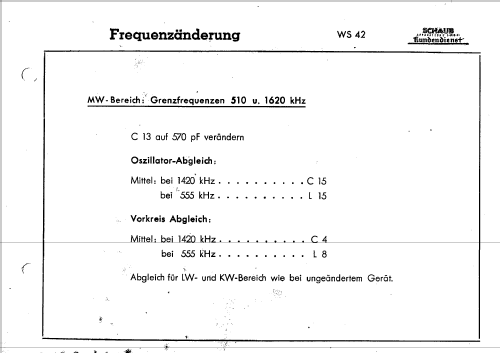 Weltsuper WS42; Schaub und Schaub- (ID = 2012495) Radio