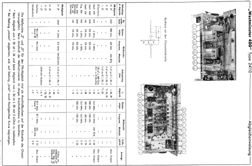 Westminster 400 24110; Schaub und Schaub- (ID = 469237) Radio