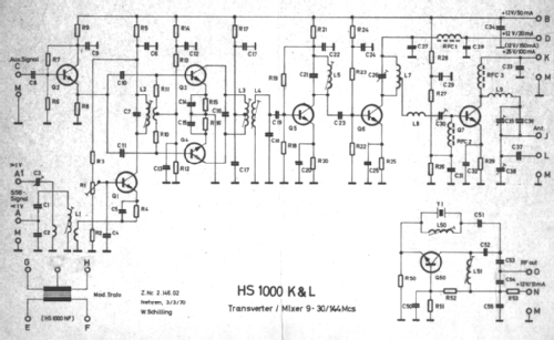 2m Transverter HS 1000 K; Schilling, Walter; (ID = 2340384) mod-past25