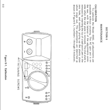 Digital Multimeter 4440; Schlumberger; (ID = 2390921) Equipment