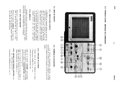 Oscilloscope 5022; Schlumberger; (ID = 973460) Equipment