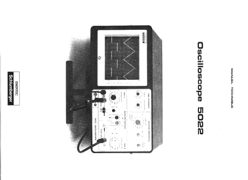 Oscilloscope 5022; Schlumberger; (ID = 973483) Equipment