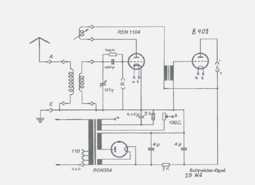 Meteor II SO N2; Schneider-Opel AG, (ID = 2956288) Radio