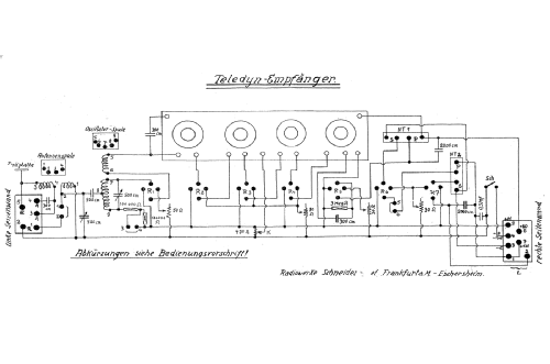 Teledyn SO TE; 7 Röhren SO TE; Schneider-Opel AG, (ID = 2067956) Radio