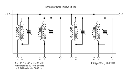 Teledyn SO TE ; Schneider-Opel AG, (ID = 2069089) Radio