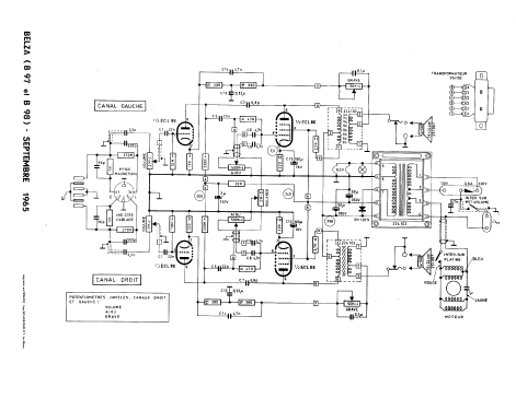 Electrophone Belza B98; Schneider Frères, (ID = 1313384) Ton-Bild