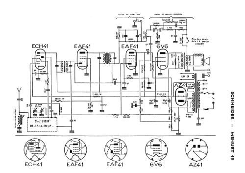 Menuet 49; Schneider Frères, (ID = 981565) Radio