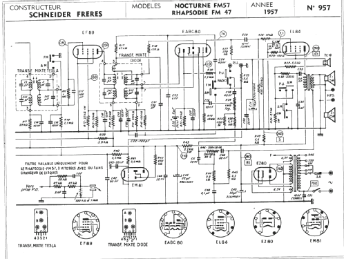 Rhapsodie FM57; Schneider Frères, (ID = 287193) Radio