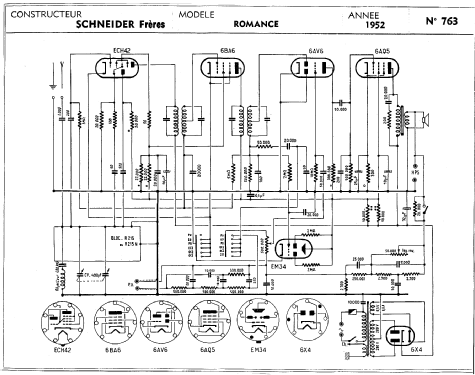 Romance 52; Schneider Frères, (ID = 307808) Radio