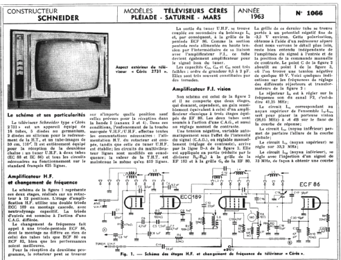 Saturne ; Schneider Frères, (ID = 290348) Television