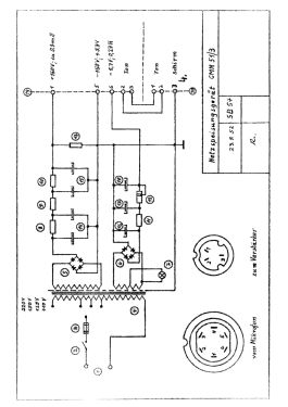 Netzteil für Kondensatormikrofon CMN 51/3; Schoeps, Dr., (ID = 3081997) Power-S